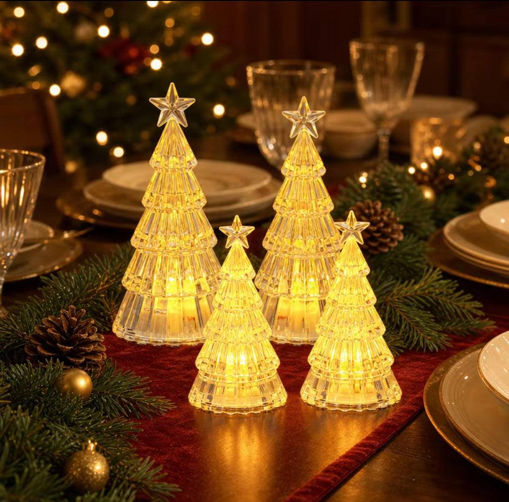 AYEL® - Lámpara Mágica Árbol de Navidad 3D - Luz LED Cálida